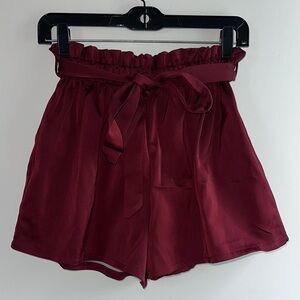 ZAFUL NWT High Rise Paperbag Short